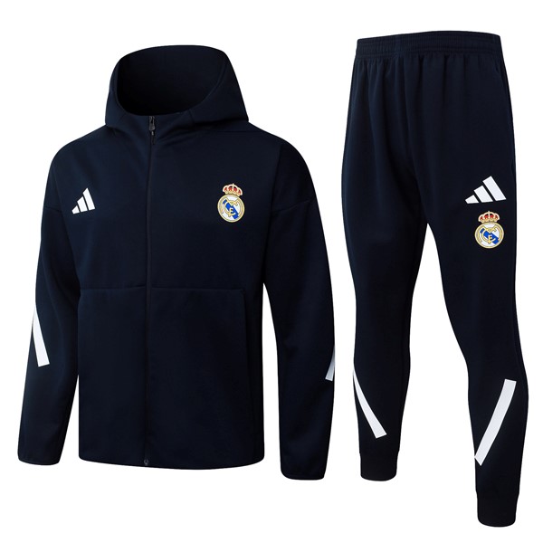 Chandal Con Capucha Real Madrid 2026/27 Azul 2